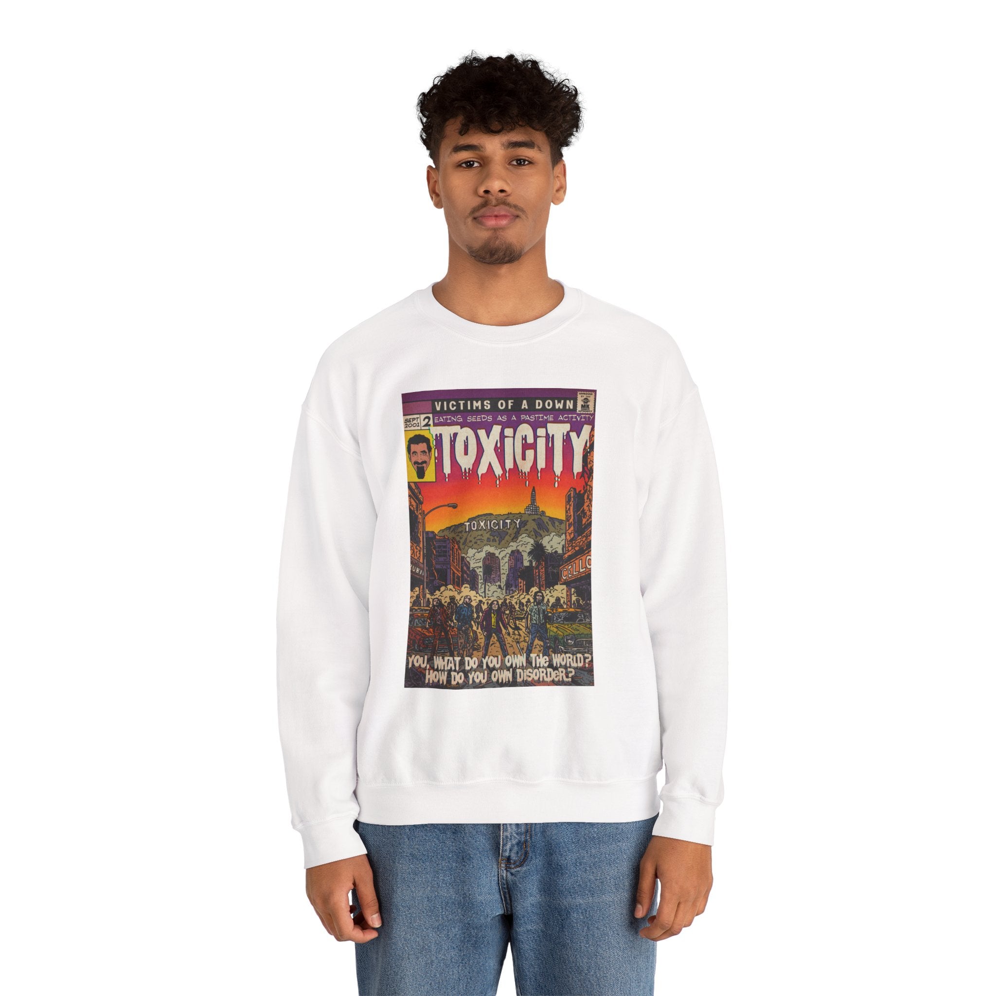 Toxicity - Unisex Heavy Blend™ Crewneck Sweatshirt