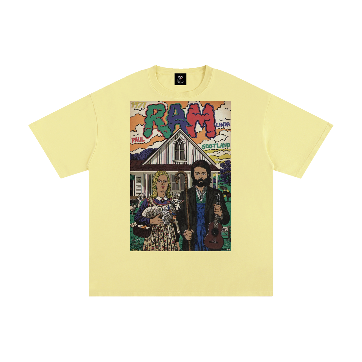 Ram - Unisex Pure Cotton T-Shirt