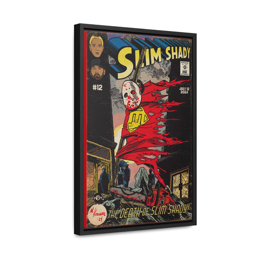 Eminem - Death of Slim Shady - Gallery Canvas Wraps, Vertical Frame