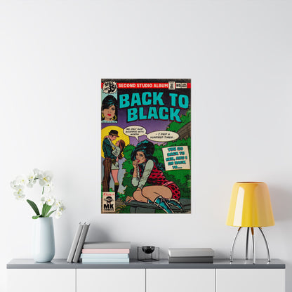 Back to Black - Premium Matte Vertical Poster