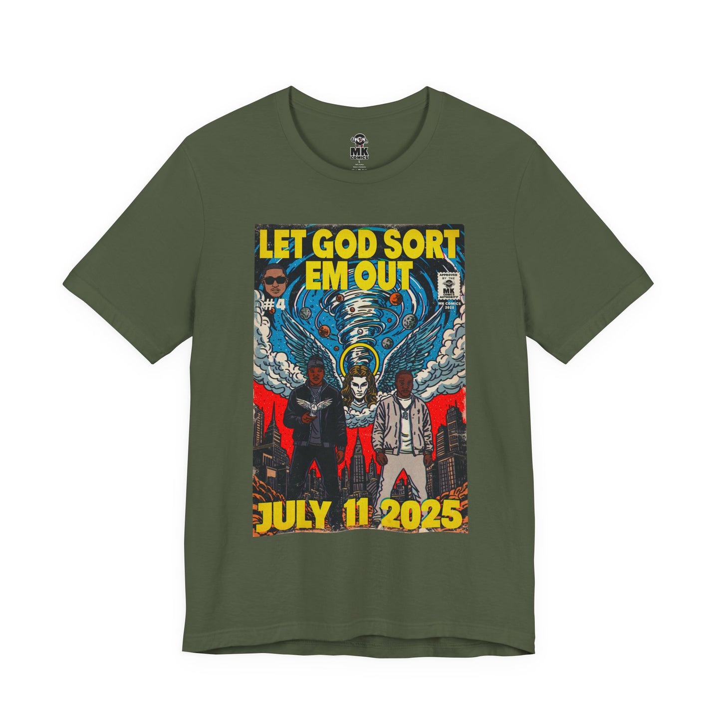 Let God Sort Em Out - Unisex Jersey Short Sleeve Tee