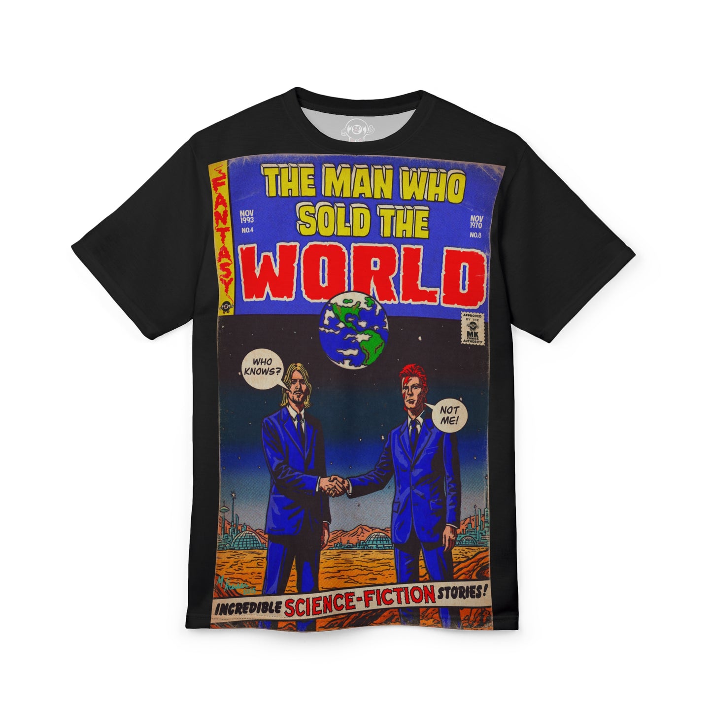 Man Sold World - Unisex Cut & Sew Tee (AOP)