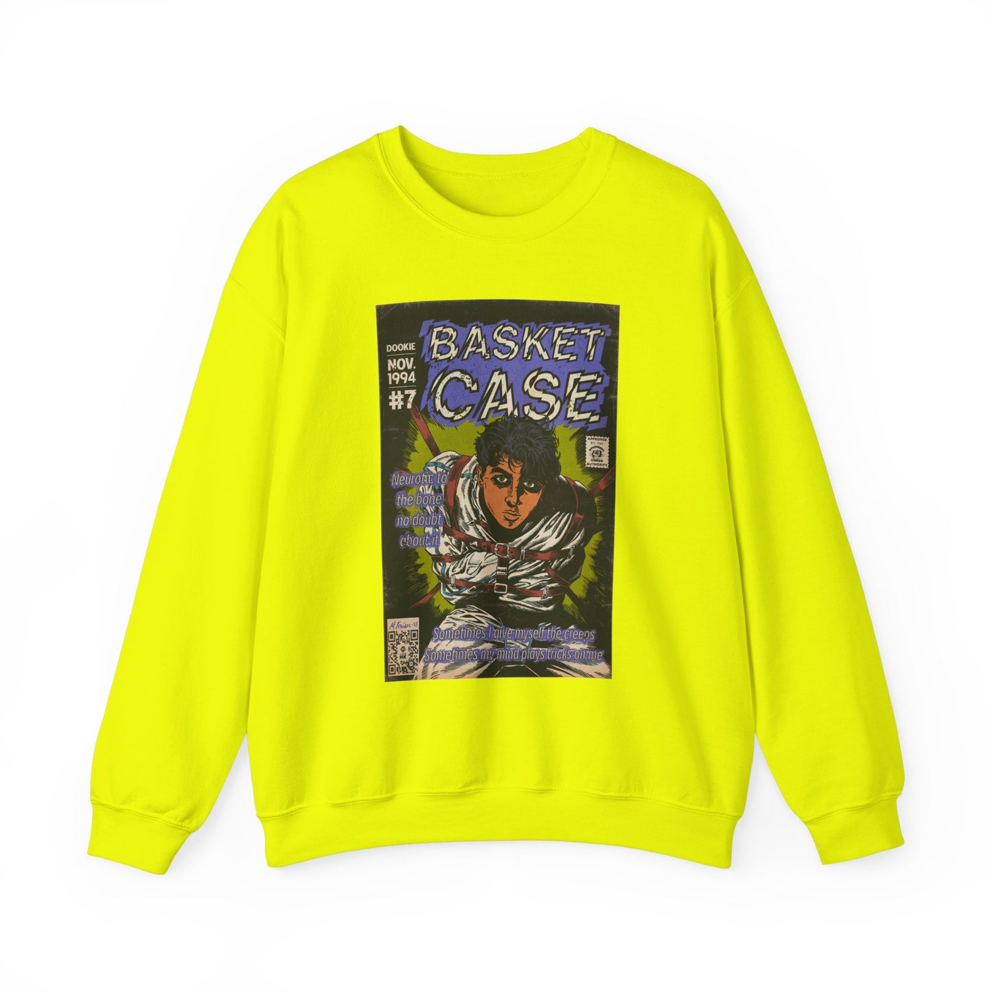 Green Day - Basket Case - Unisex Heavy Blend™ Crewneck Sweatshirt