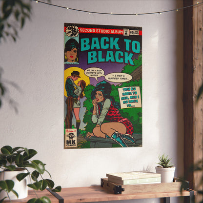 Back to Black - Premium Matte Vertical Poster