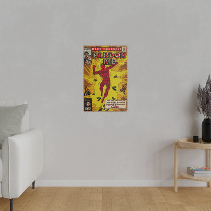 Incubus - Pardon Me - Matte Canvas, Stretched, 0.75"
