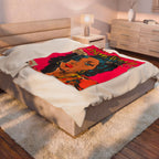 Love is a Losing Game - Velveteen Plush Blanket
