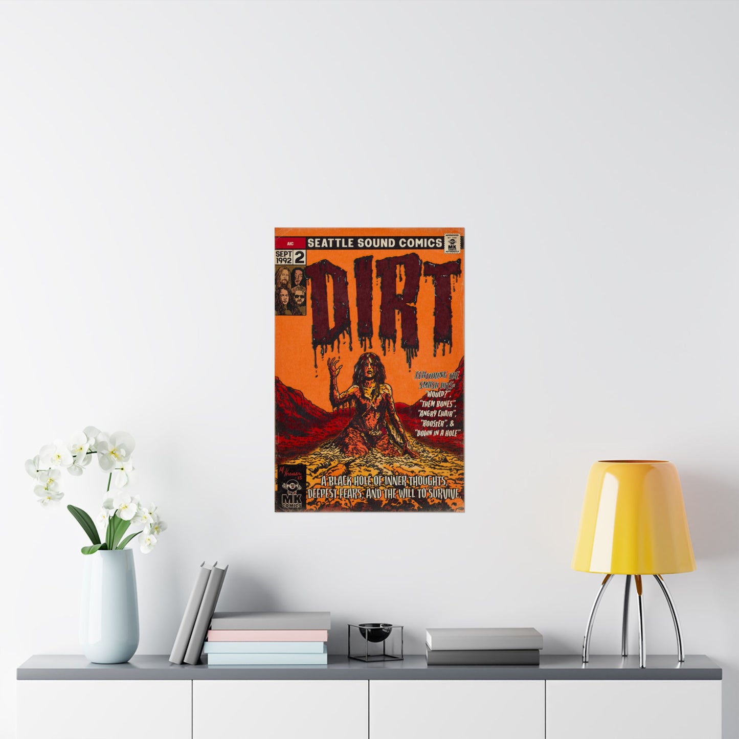 Dirt - Matte Vertical Posters