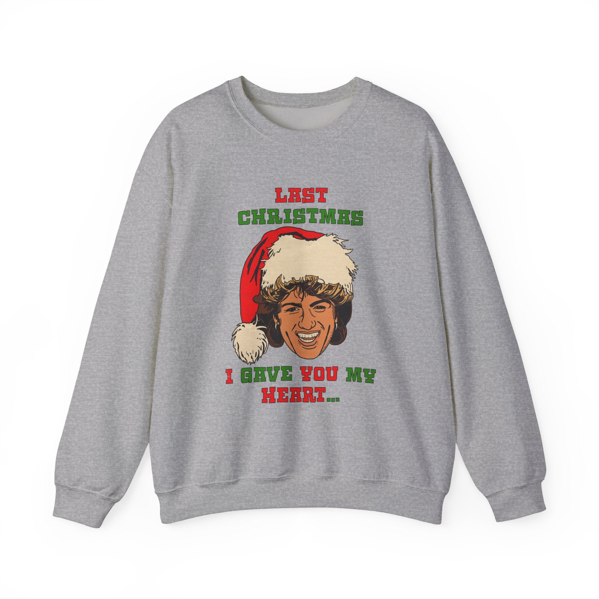 WHAM - George Michael - Last Christmas- Unisex Heavy Blend™ Crewneck Sweatshirt
