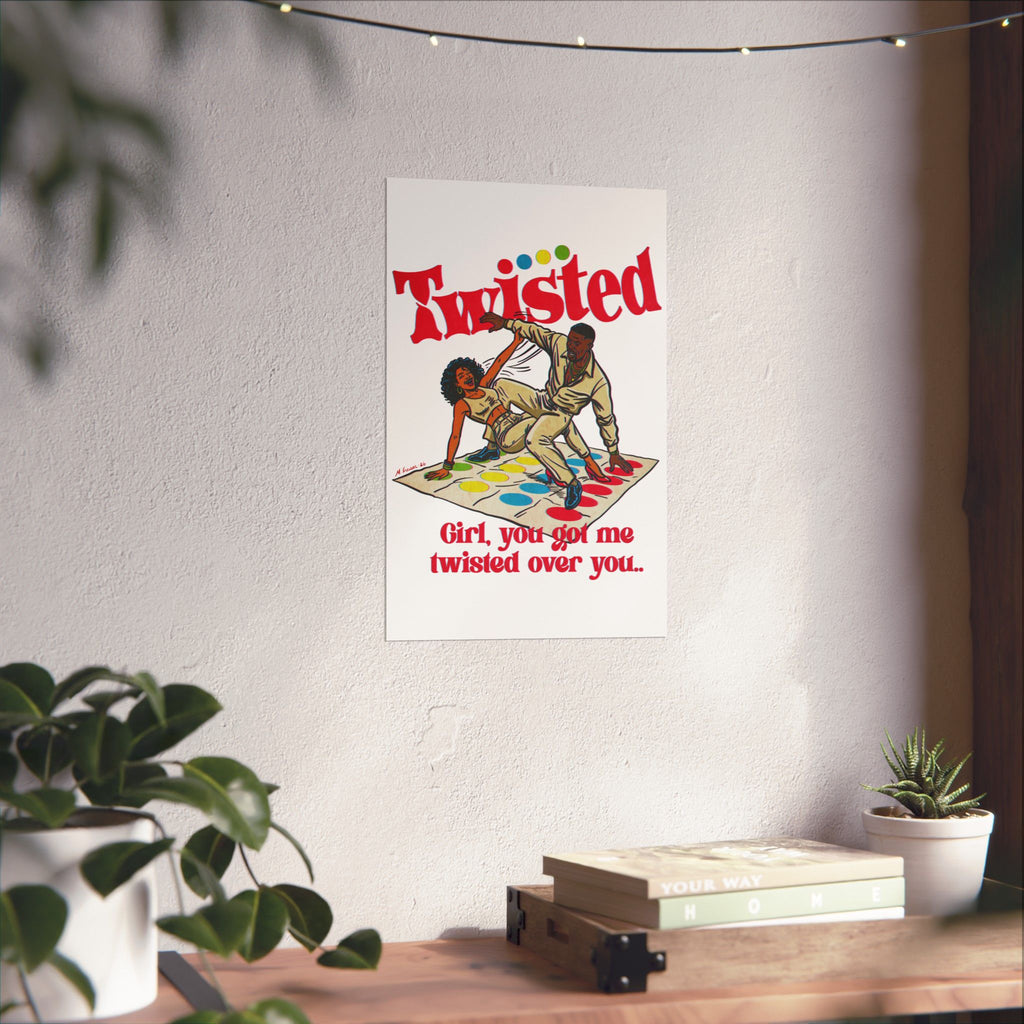 Twisted - Matte Vertical Posters