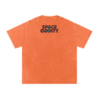 Space Oddity - Snow Washed Oversized Cotton T-Shirt