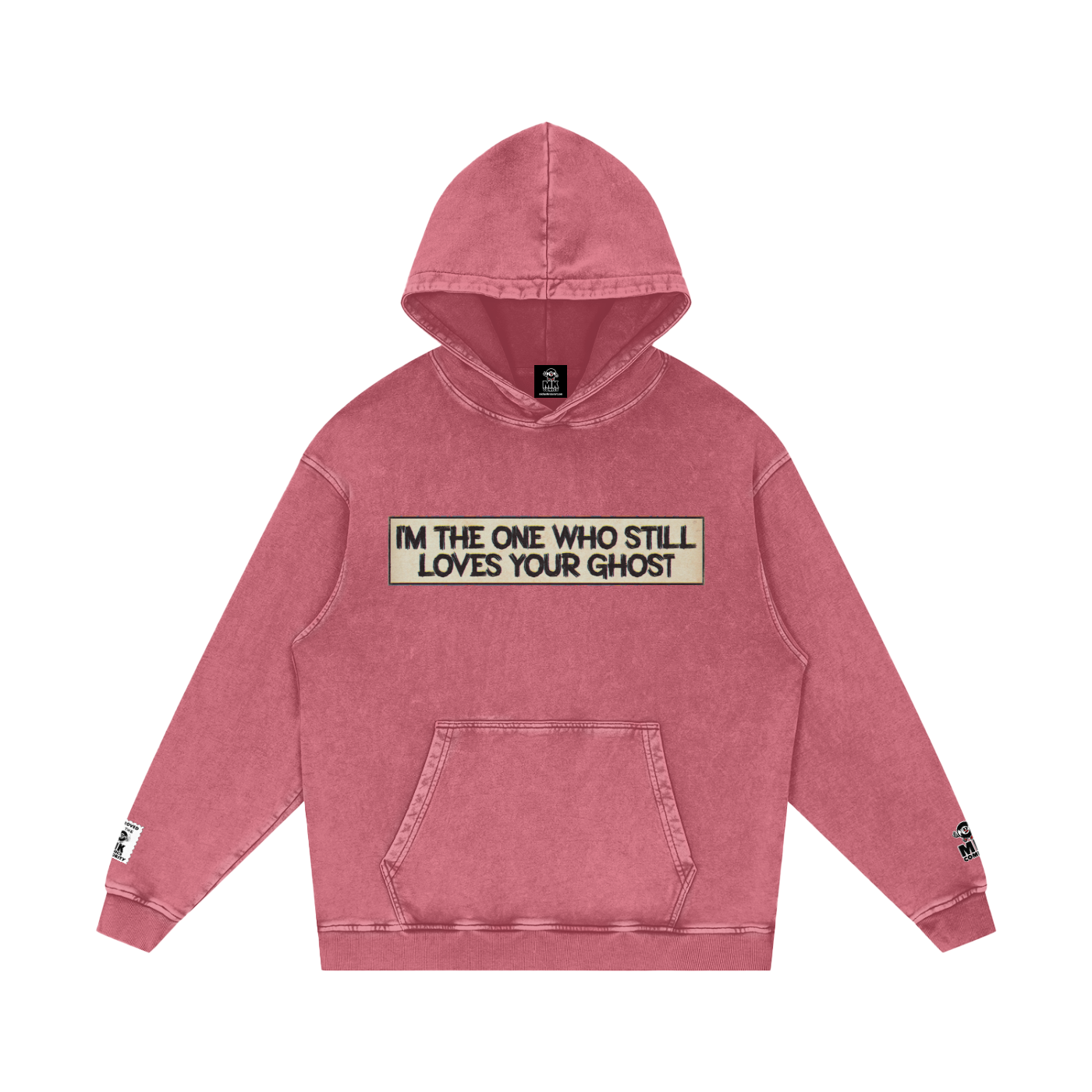 True Believer - Snow Washed Loose Cotton Hoodie