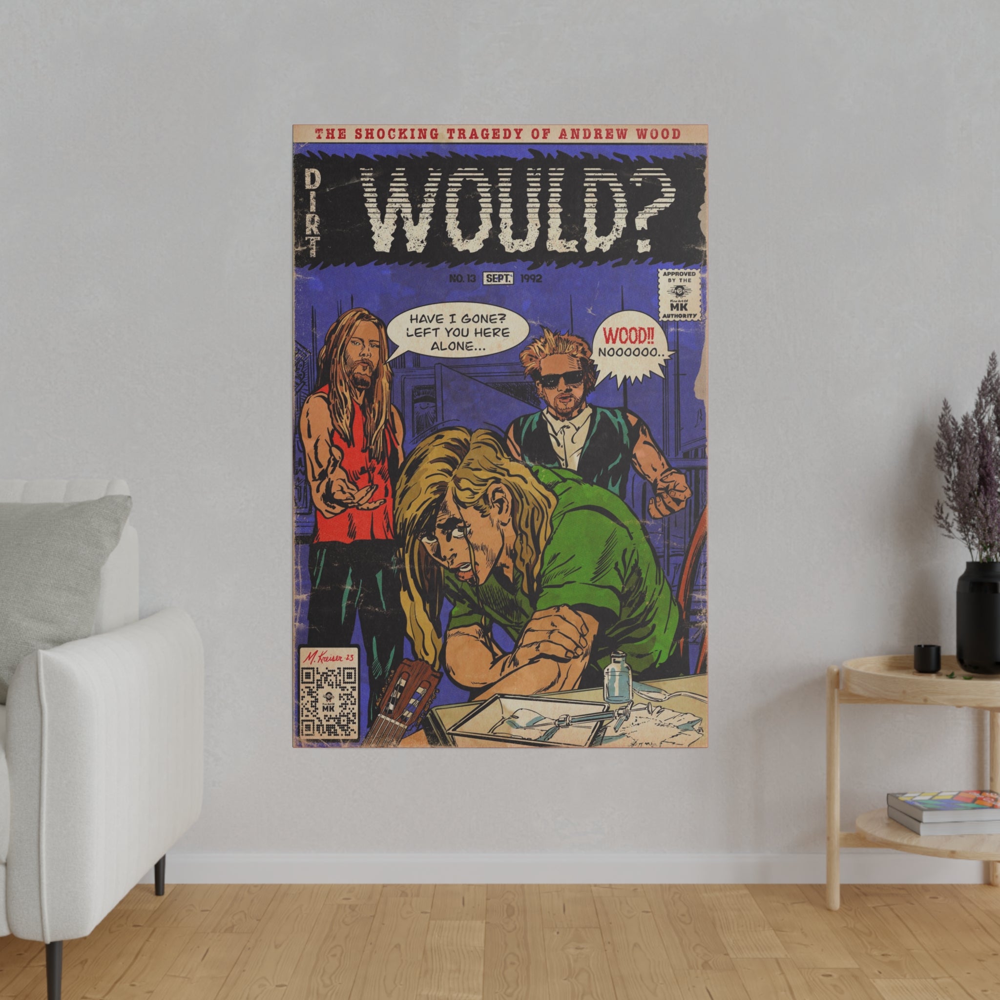 Would? - Matte Canvas, Stretched, 0.75"