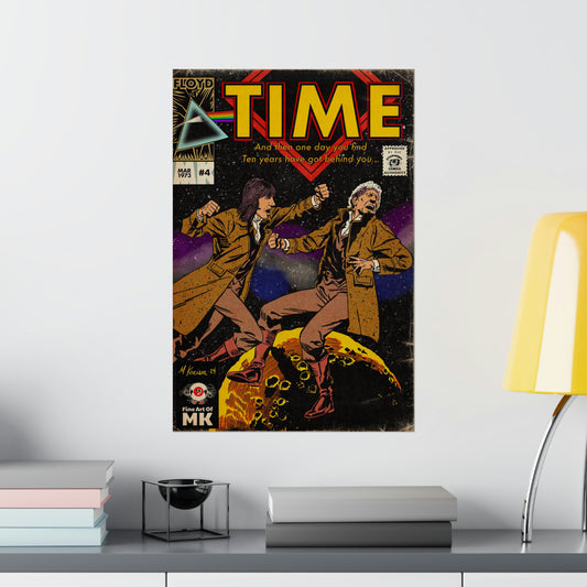 Time - Matte Vertical Poster