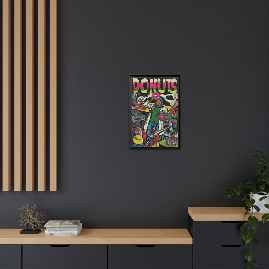 Donuts - Gallery Canvas Wraps, Vertical Frame