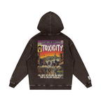 Toxicity - Snow Washed Loose Cotton Hoodie
