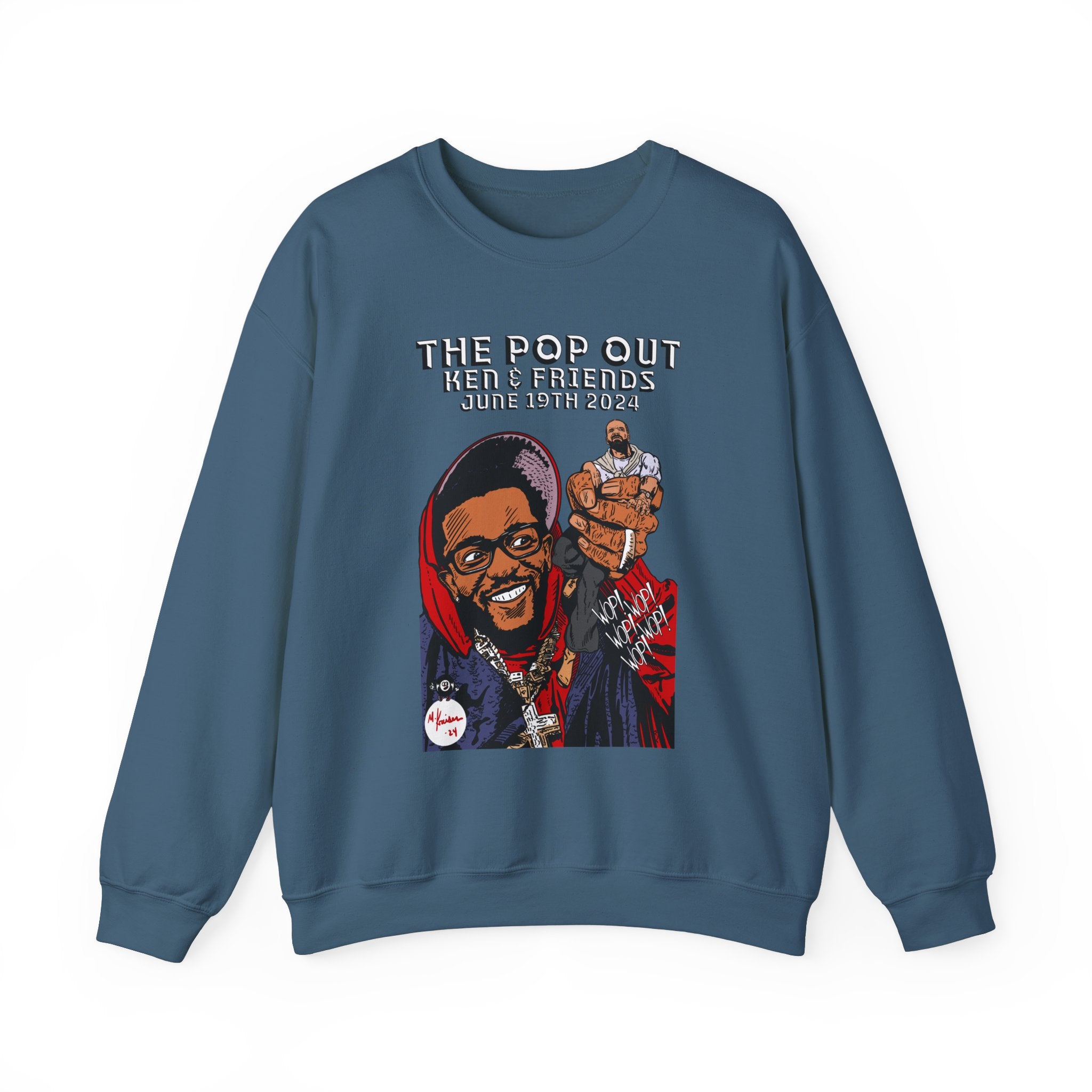 The Pop Out - Unisex Heavy Blend™ Crewneck Sweatshirt
