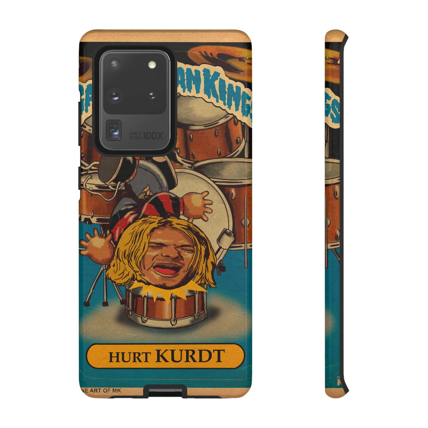 Hurt KURDT - Garbage Can Kings - Nirvana - Tough Phone Cases