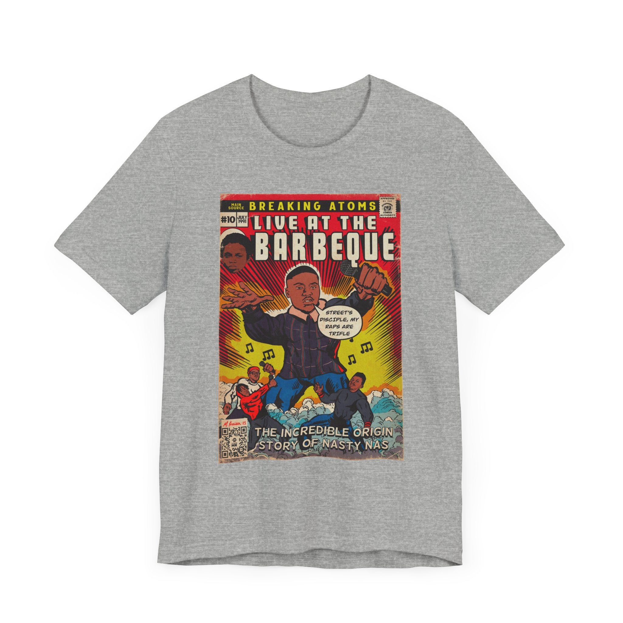 Live at the Barbeque - Unisex Jersey Short Sleeve Tee