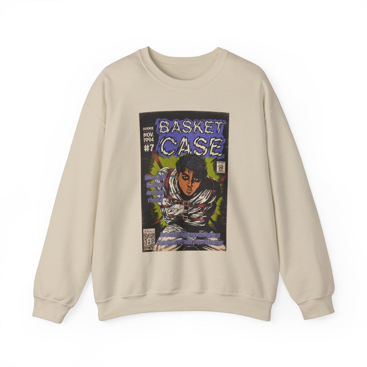 Green Day - Basket Case - Unisex Heavy Blend™ Crewneck Sweatshirt