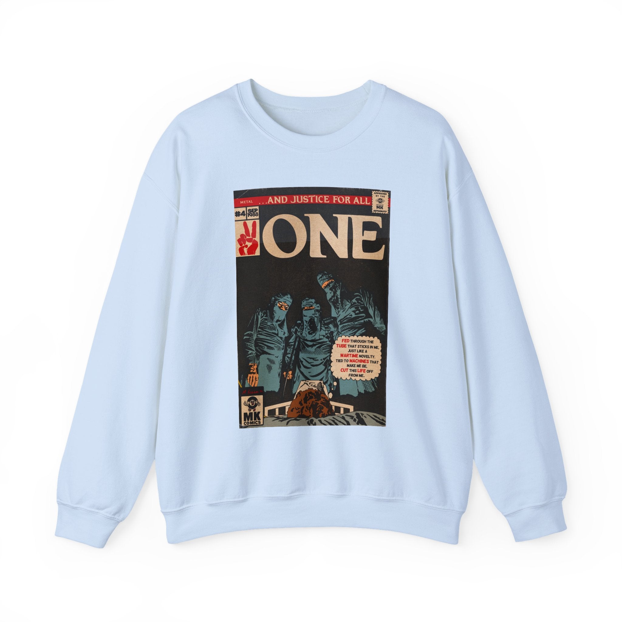One - Comic Book Art - Unisex Heavy Blend™ Crewneck Sweatshirt