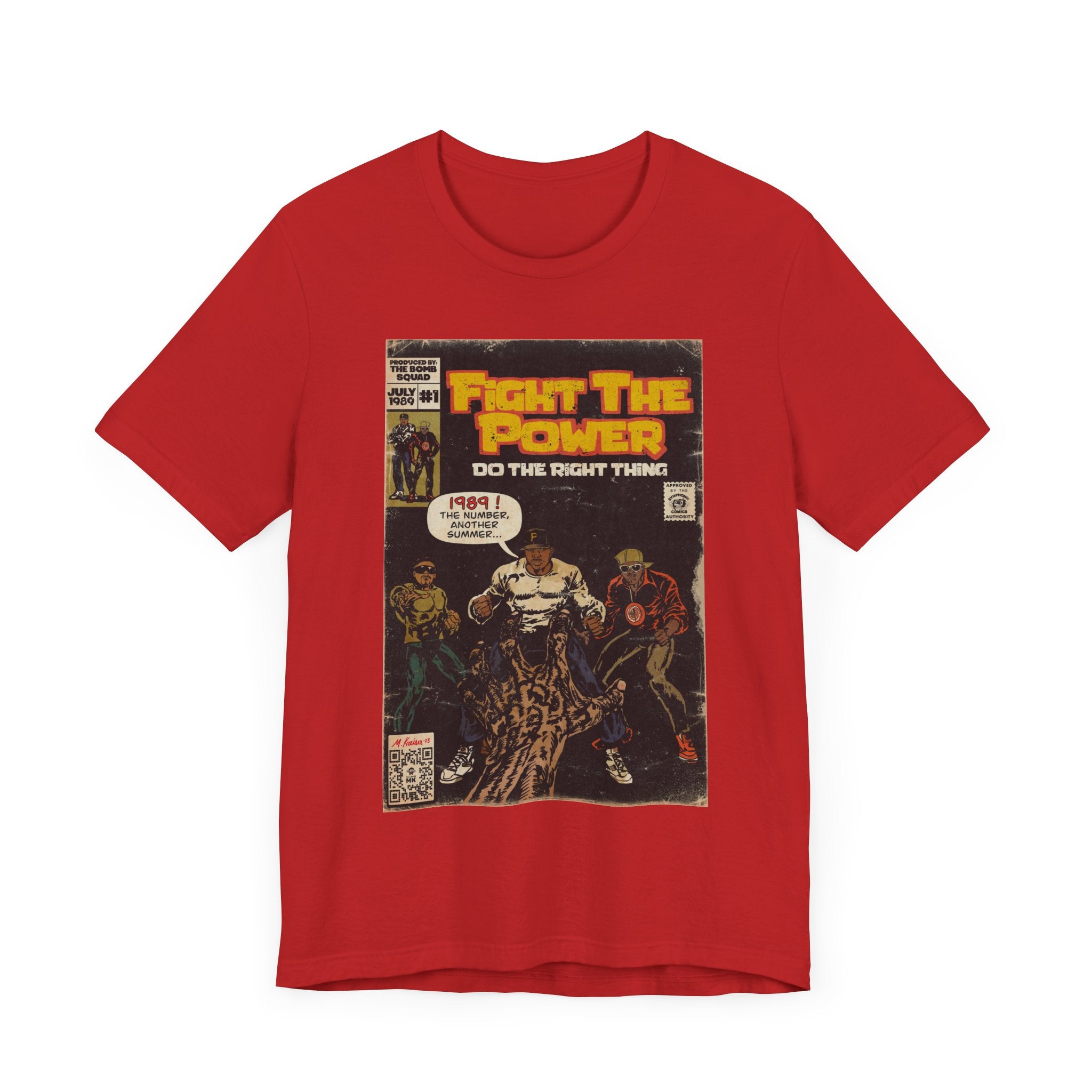Fight The Power -  Unisex Jersey Short Sleeve Tee