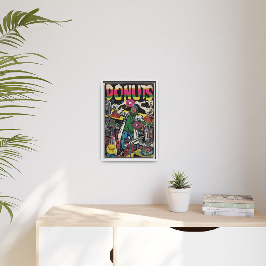 Donuts - Gallery Canvas Wraps, Vertical Frame