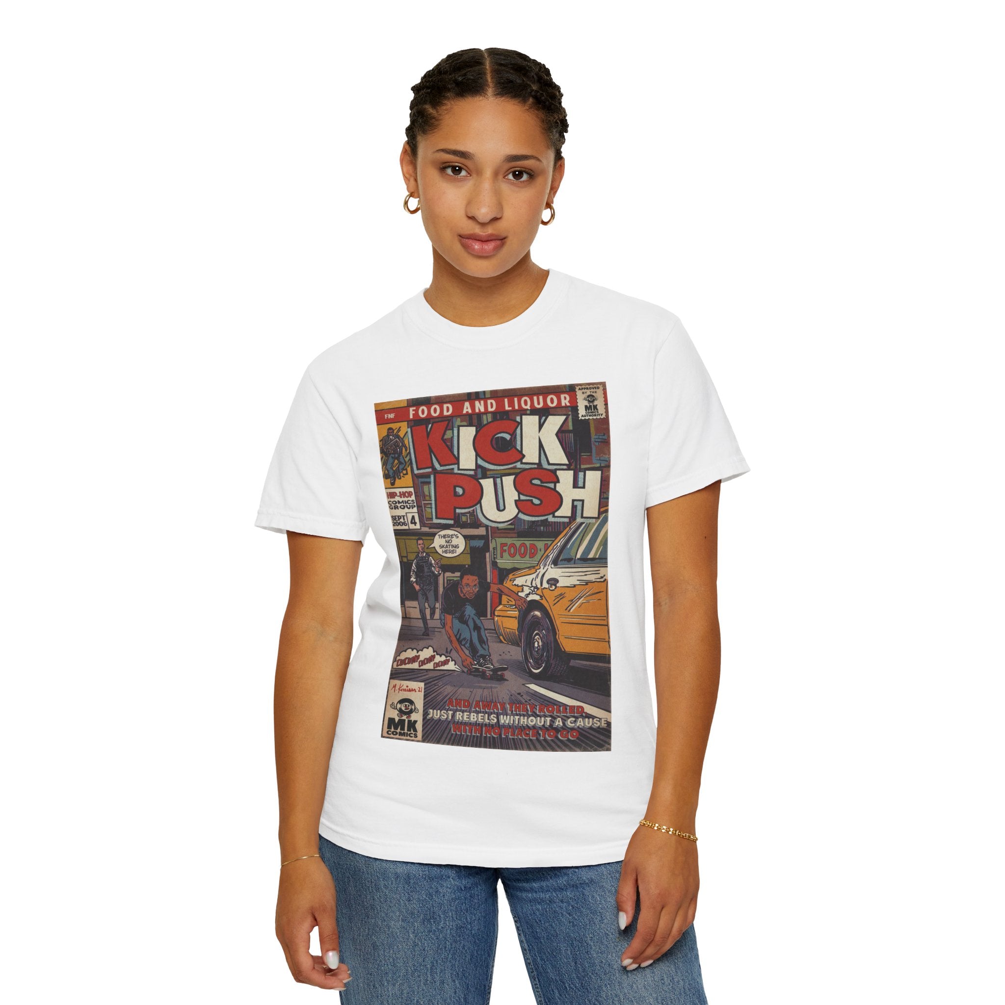 Kick, Push - Unisex Comfort Colors T-shirt