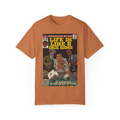 Nas, Freddie Gibbs, Cordae - Life is Like a Dice Game - Unisex Comfort Colors T-shirt