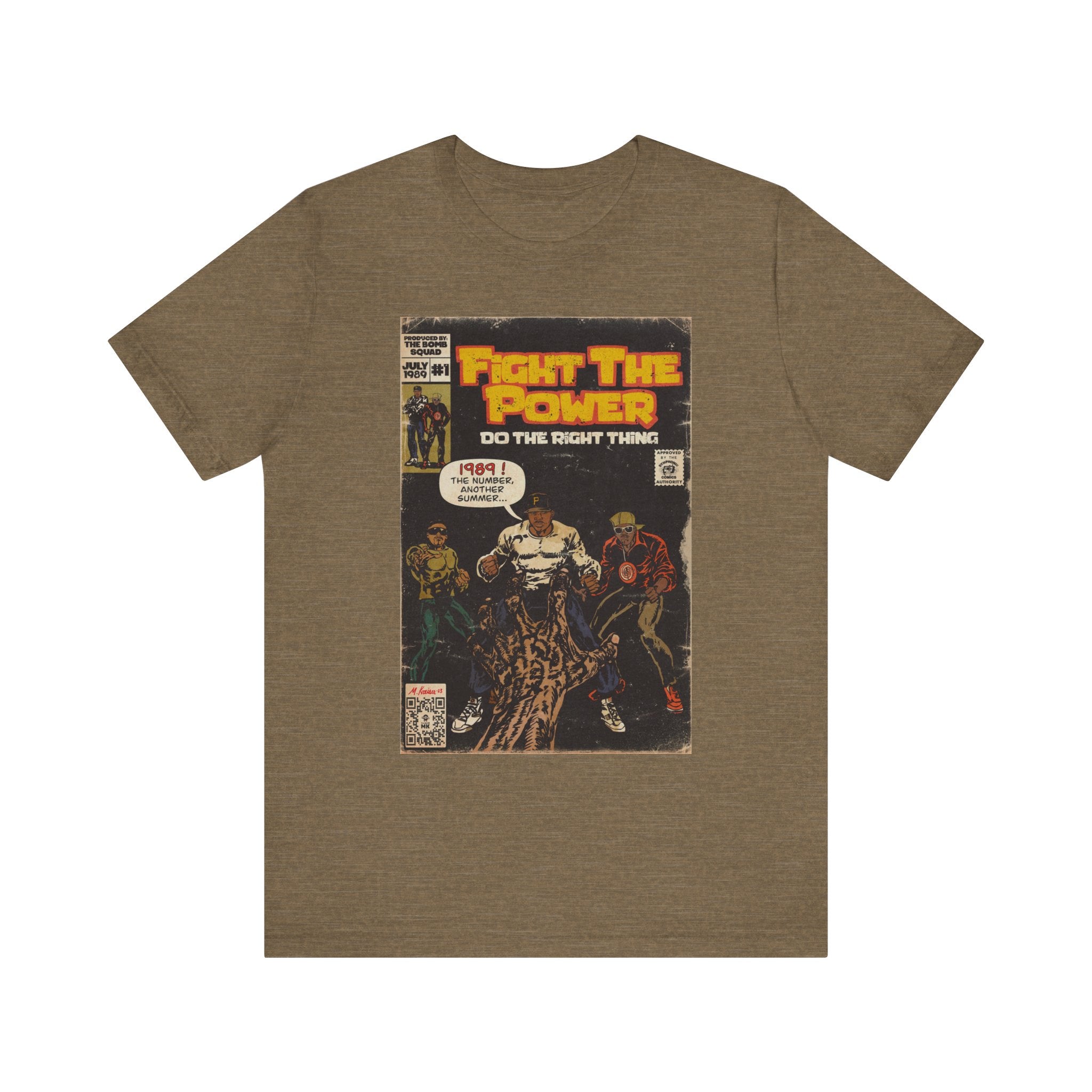 Fight The Power -  Unisex Jersey Short Sleeve Tee
