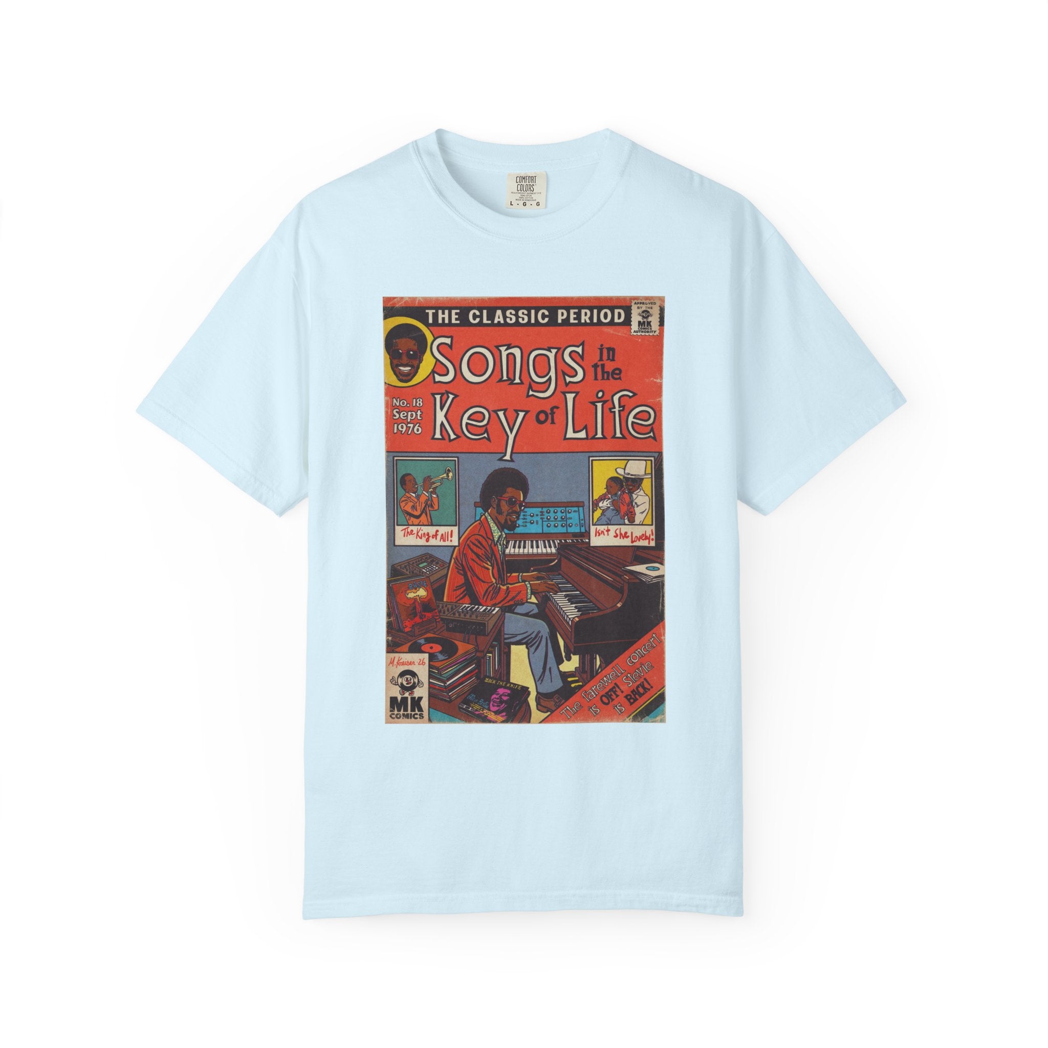 Songs in the Key of Life - Unisex Comfort Colors T-shirt
