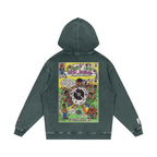 3 Feet High & Rising - Snow Washed Loose Cotton Hoodie