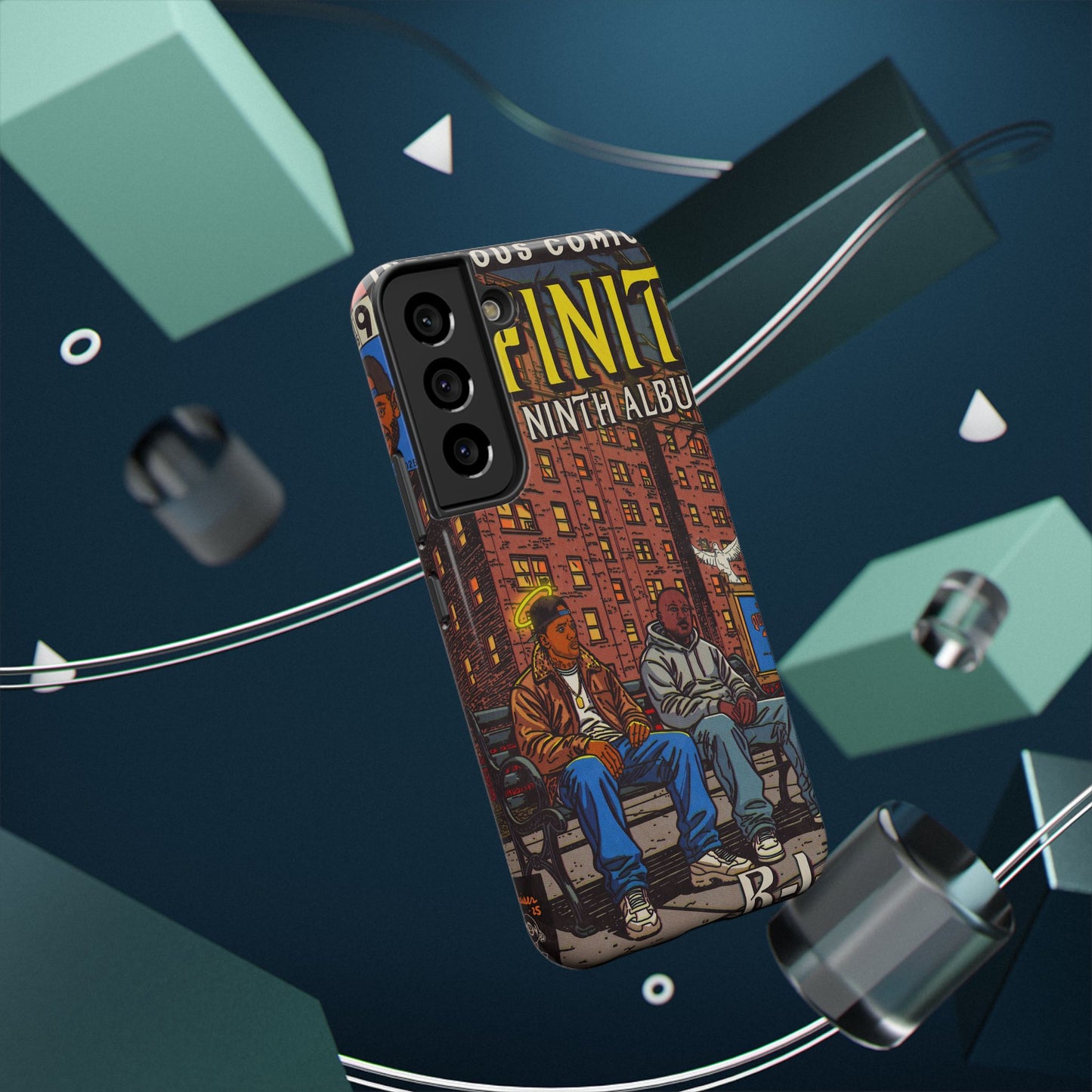 Infinite - Comic Book Art - Impact-Resistant Phone Cases
