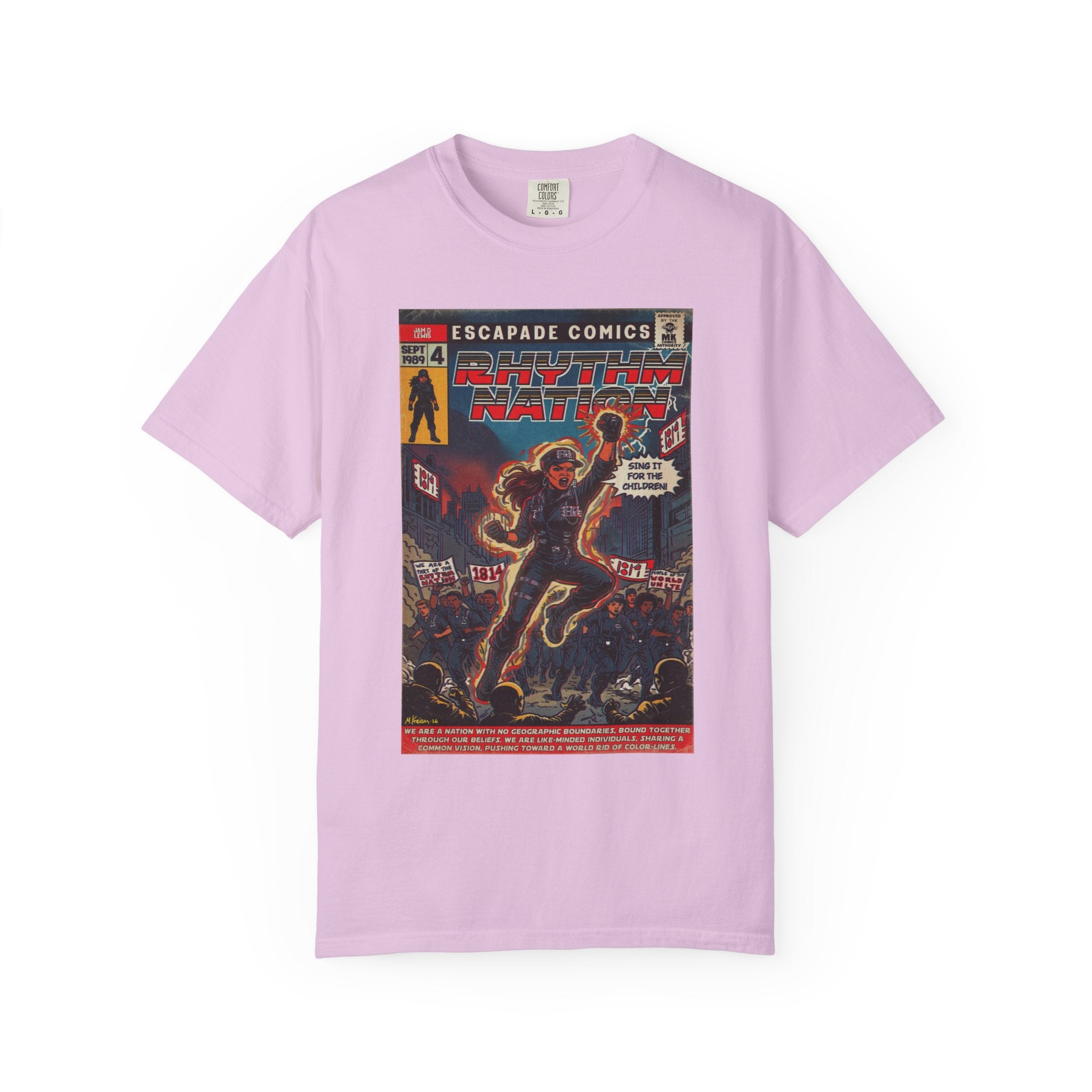 Rhythm Nation - Unisex Comfort Colors T-shirt