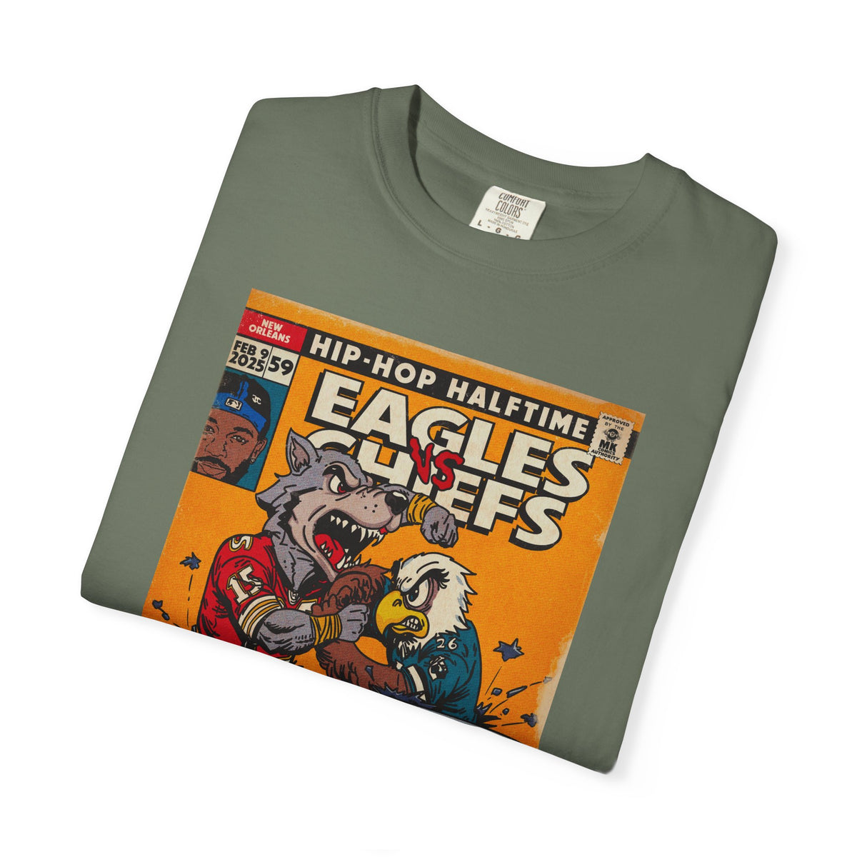 2025 Halftime - Eagles vs Chiefs -  Unisex Comfort Colors T-shirt