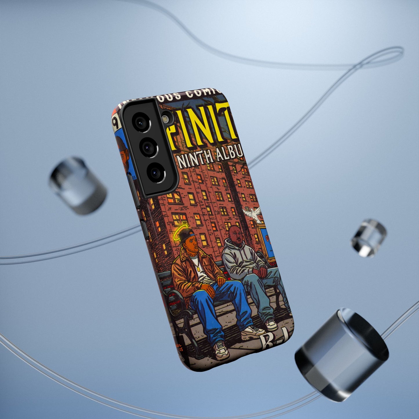 Infinite - Comic Book Art - Impact-Resistant Phone Cases