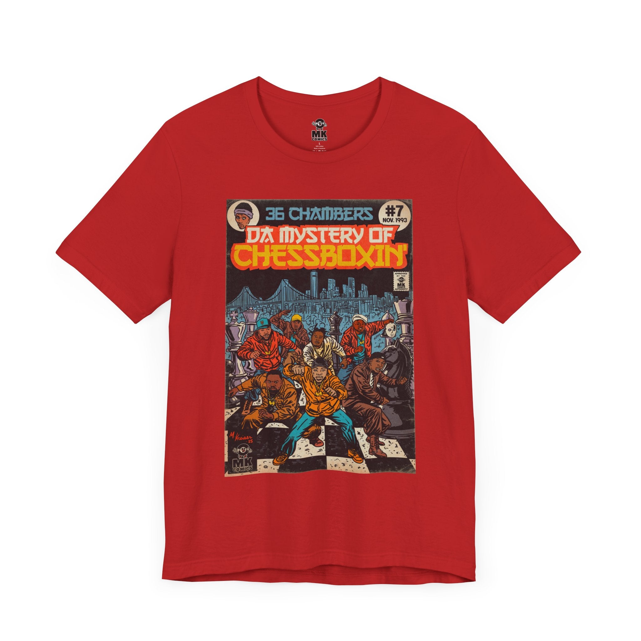 Da Mystery of Chessboxin - Unisex Jersey Short Sleeve Tee