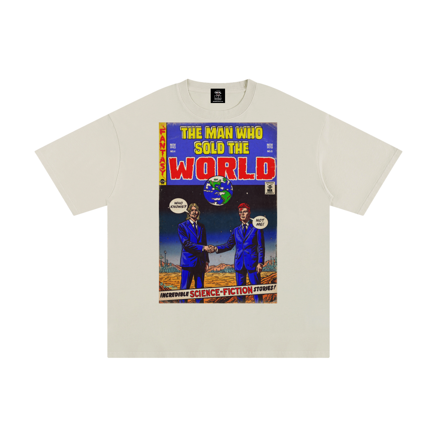 The Man Who Sold the World - MK Classics - Unisex Pure Cotton T-Shirt