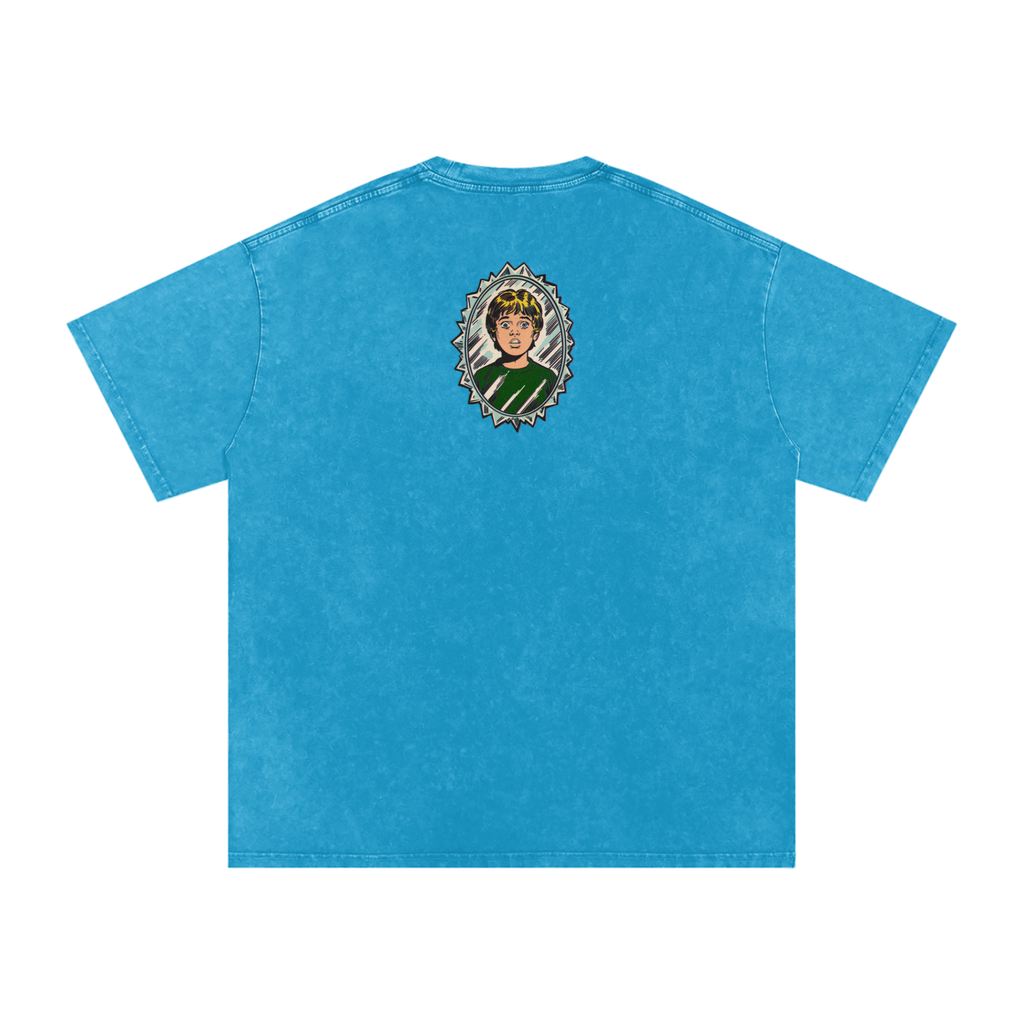 Tommy - Snow Washed Oversized Cotton T-Shirt