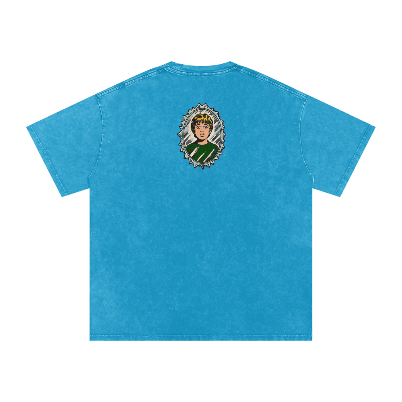 Tommy - Snow Washed Oversized Cotton T-Shirt