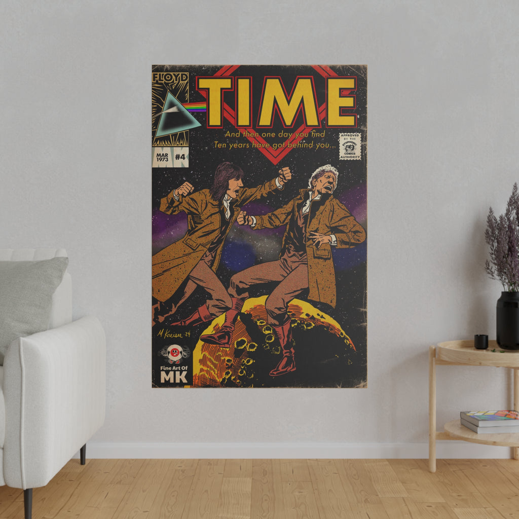 Time - Matte Canvas, Stretched, 0.75"