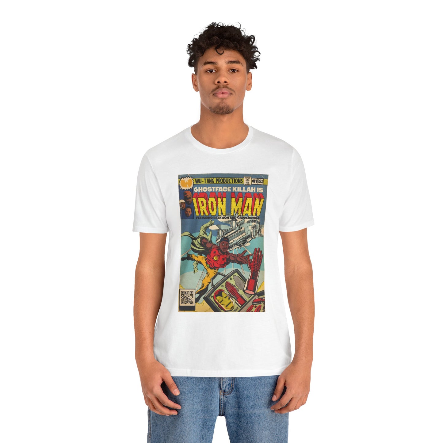 Ghostface - Iron Man - Unisex Jersey Short Sleeve Tee