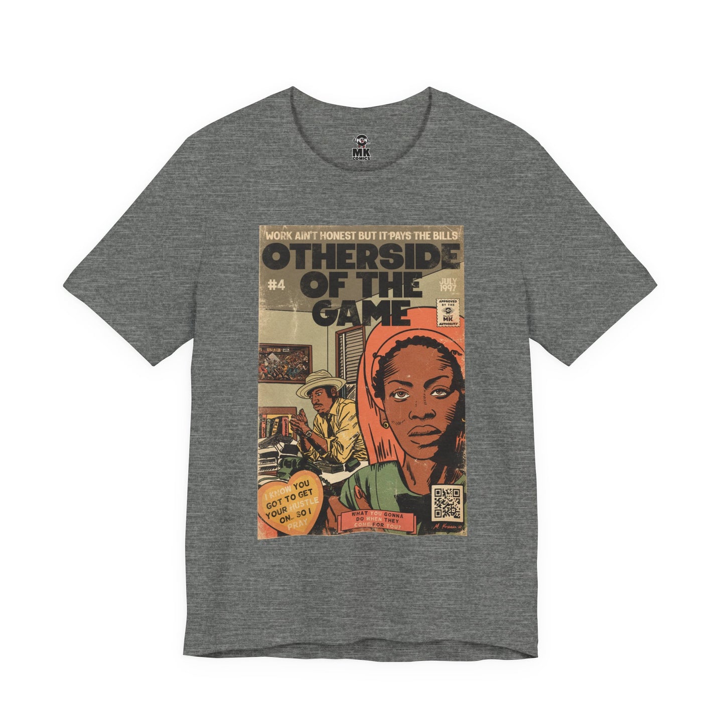 Otherside Of The Game - Unisex Jersey Short Sleeve Tee