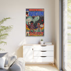 Aquemini - Comic Book Art - Matte Canvas, Framed (Multi-color)