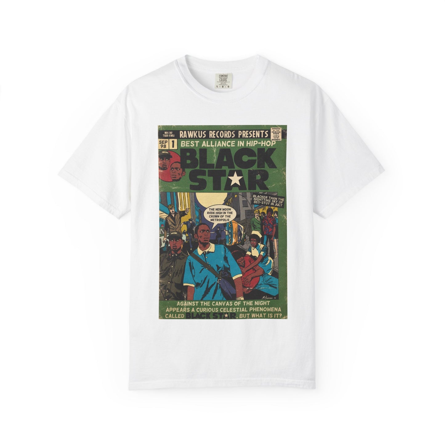 Mos Def & Talib Kweli - Black Star - Unisex Comfort Colors T-shirt