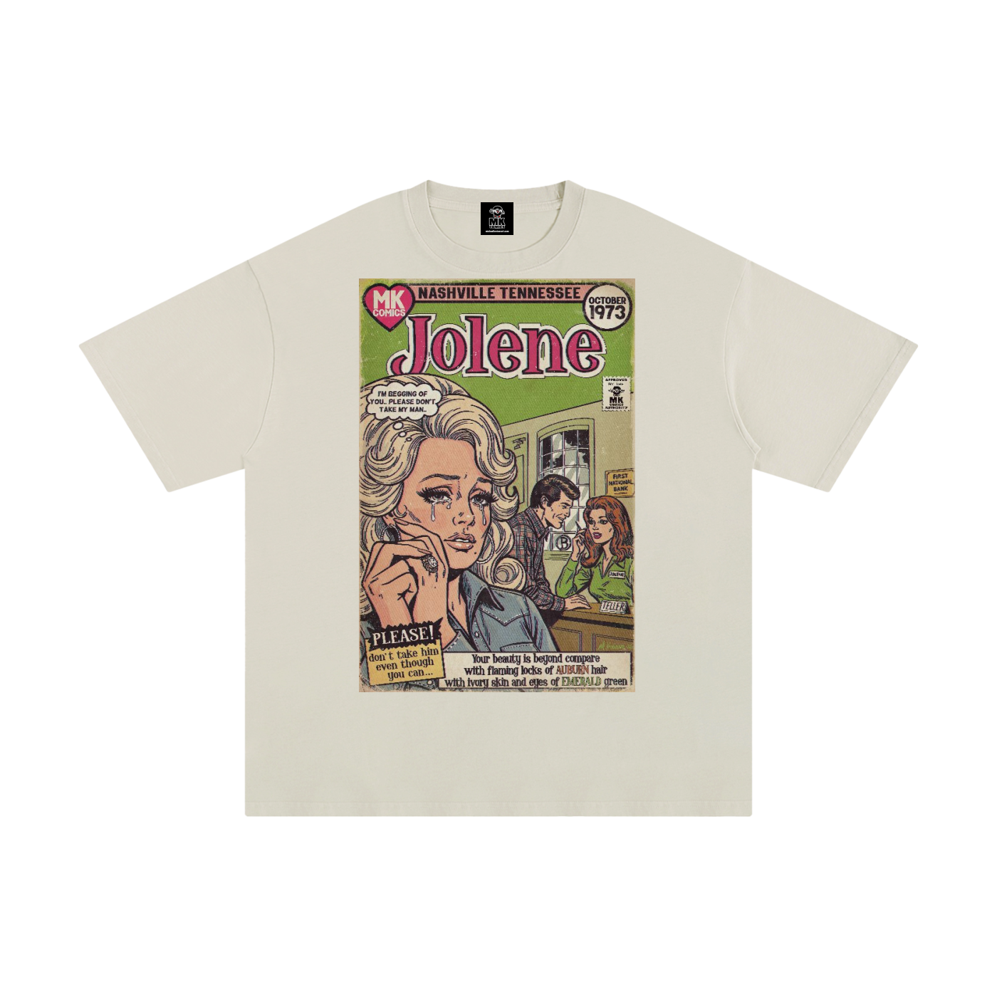 Jolene - Unisex Pure Cotton T-Shirt