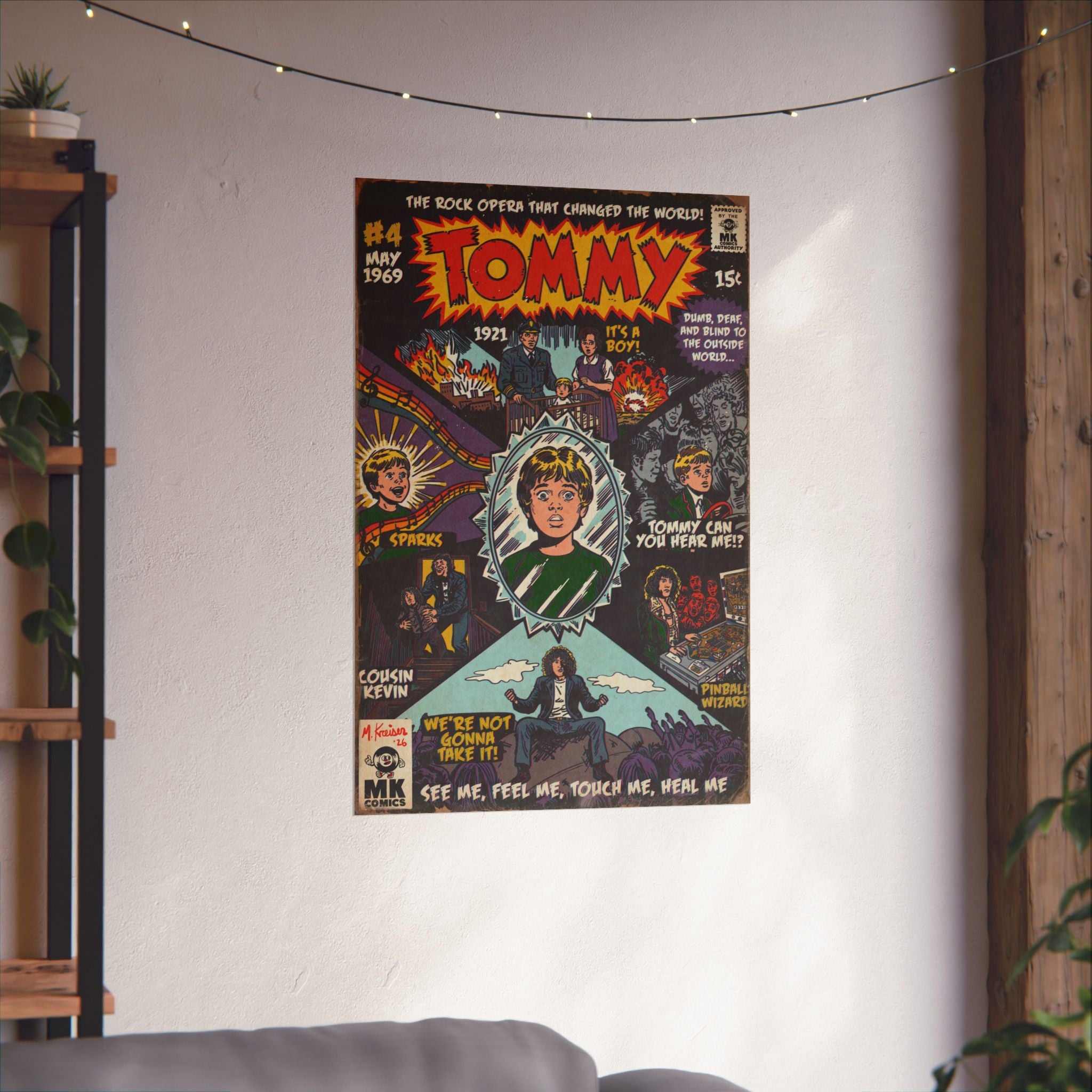 Tommy - Matte Vertical Posters