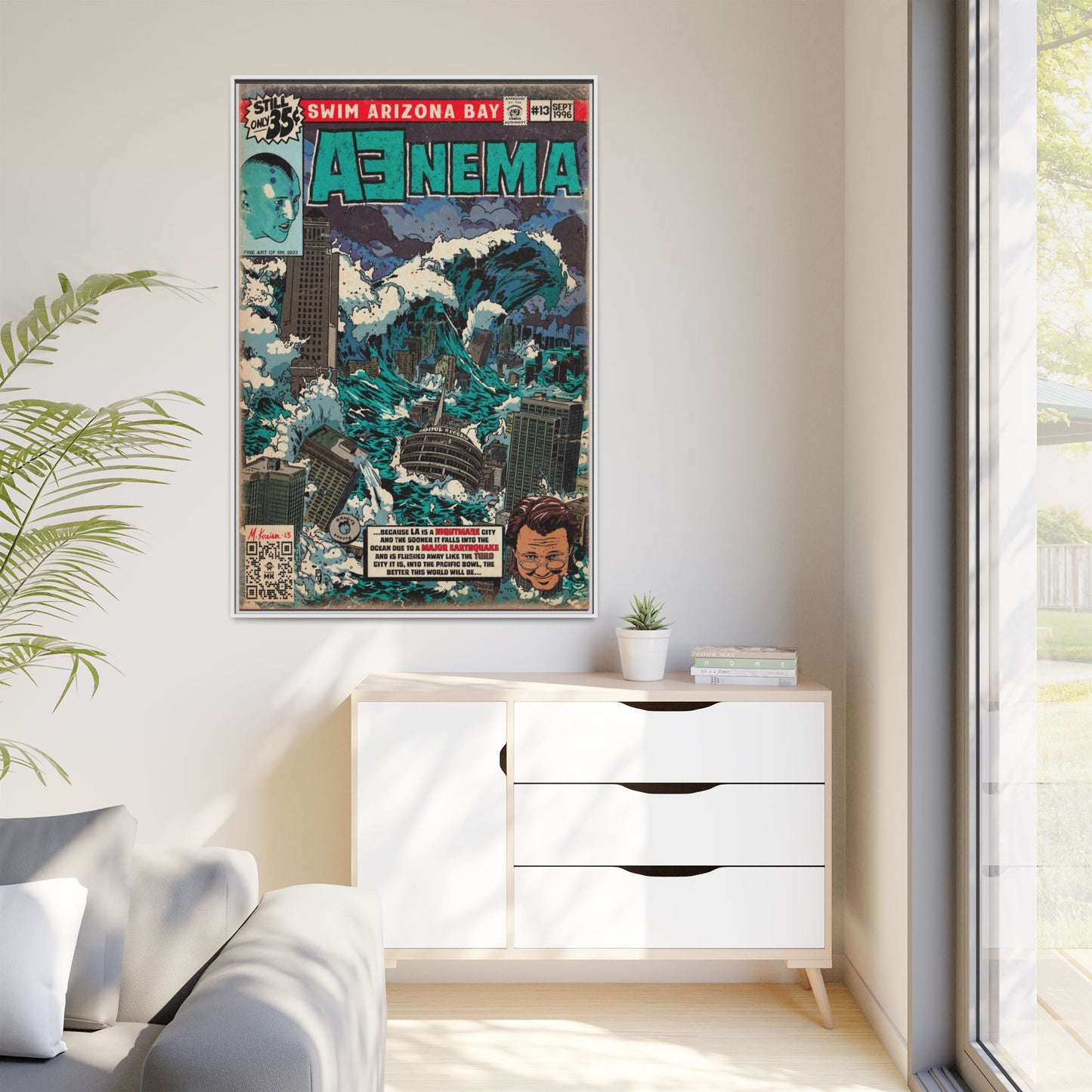 Tool - Aenema - Gallery Canvas Wraps, Vertical Frame