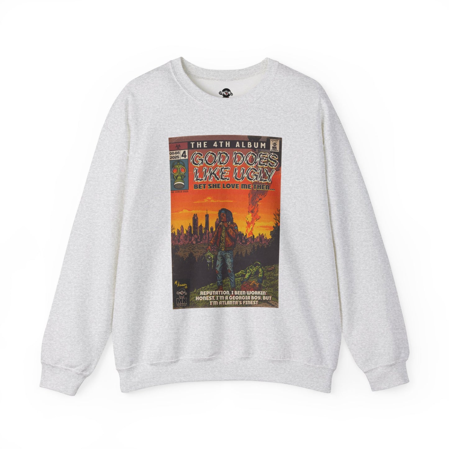 God Does Like Ugly - Unisex Heavy Blend™ Crewneck Sweatshirt