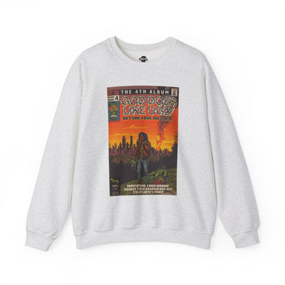 God Does Like Ugly - Unisex Heavy Blend™ Crewneck Sweatshirt