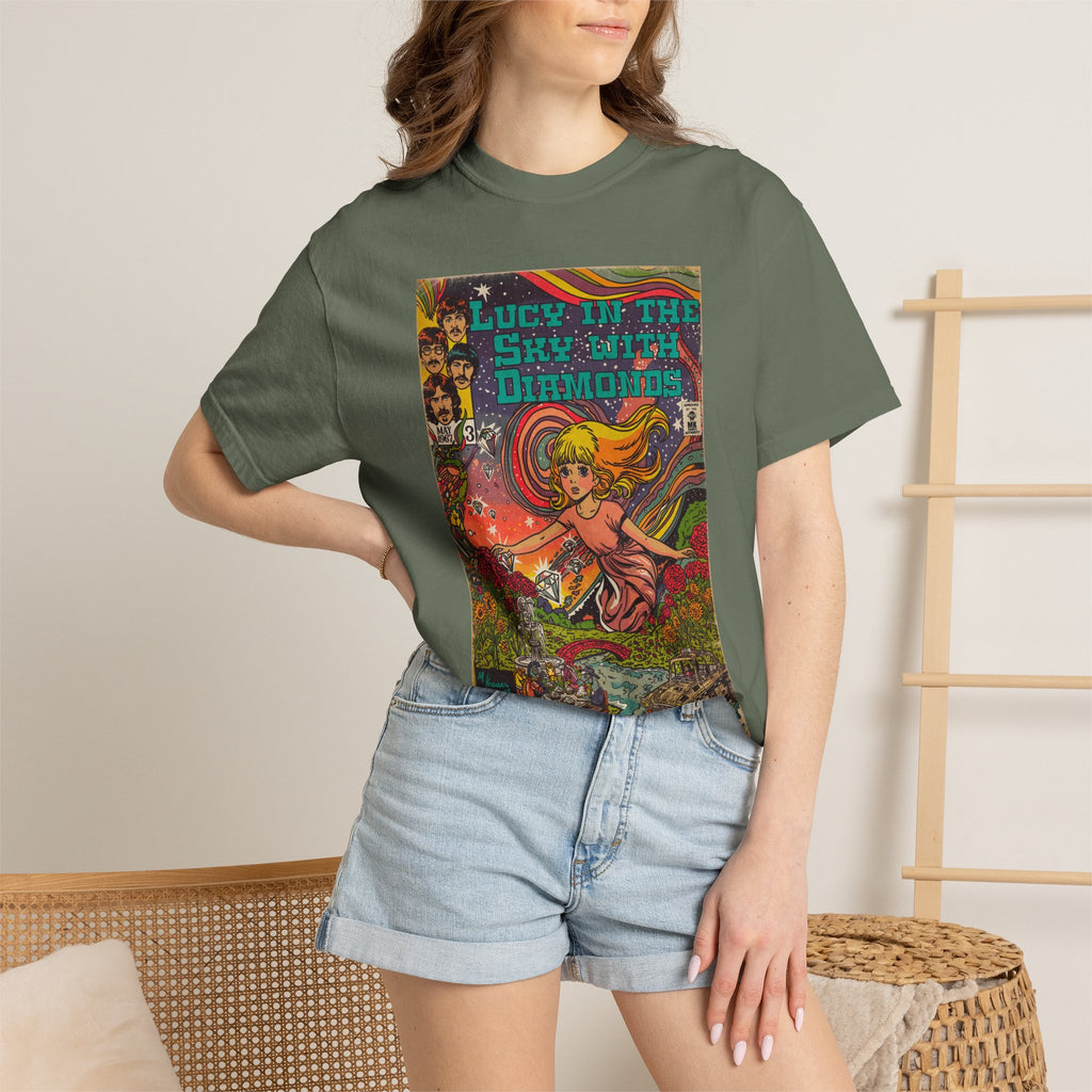 Lucy in the Sky with Diamonds - Unisex Comfort Colors T-shirt